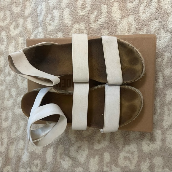 Steve Madden white kimmie sandals - Picture 4 of 6
